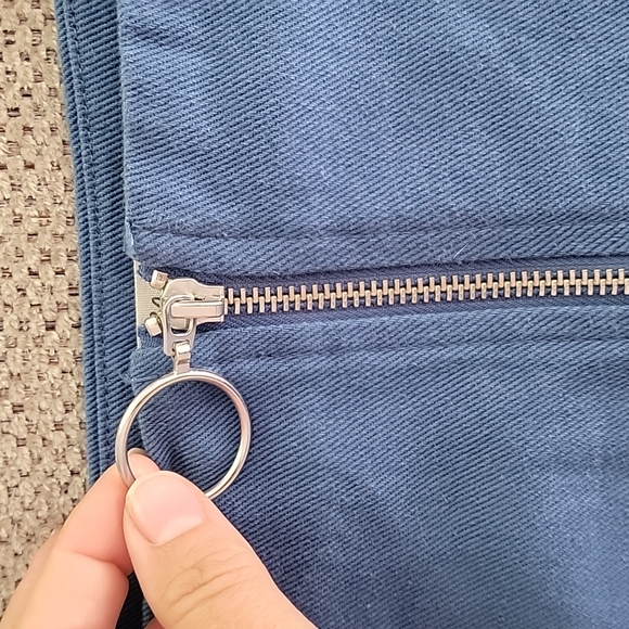 Blue zip up mini - Picture 2 of 3